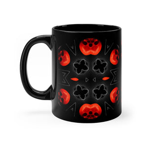 X Skulls X Black mug 11oz - SkySkull Art