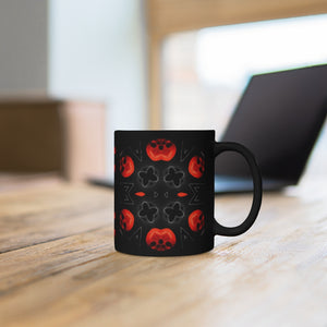 X Skulls X Black mug 11oz - SkySkull Art