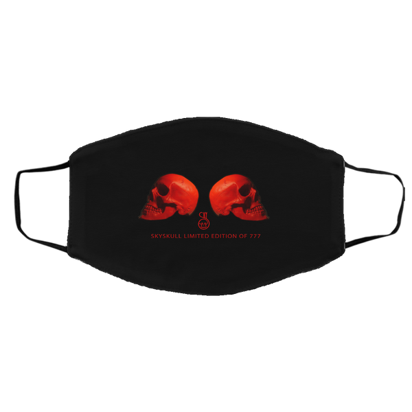 Rosso Corsa Edition FMA Face Mask - SkySkull Art