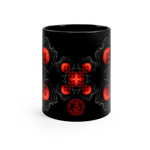 X Skulls Simple Black mug 11oz - SkySkull Art