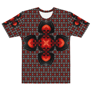 Perfect Cross Skull Shield AOP T-shirt - SkySkull Art