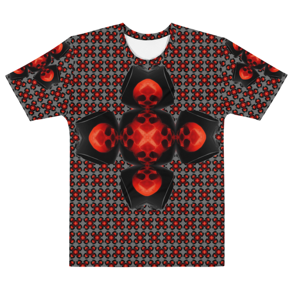 Perfect Cross Skull Shield AOP T-shirt - SkySkull Art