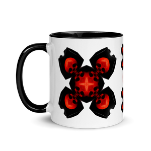 X Skulls Simple Mug with Color 11oz - SkySkull Art