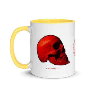 Rosso Corsa Edition Mug with Color 11oz - SkySkull Art