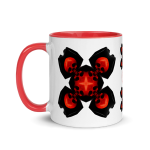 X Skulls Simple Mug with Color 11oz - SkySkull Art