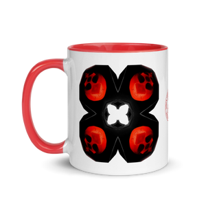 Perfect X Skulls Mug with Color - SkySkull Art