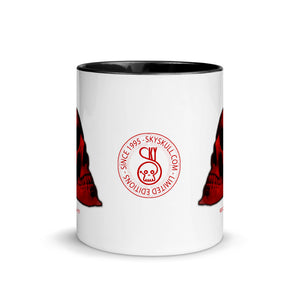 Rosso Corsa Edition Mug with Color 11oz - SkySkull Art