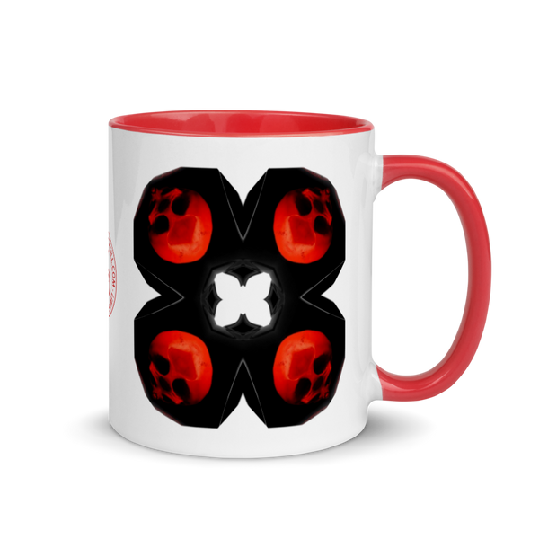 Perfect X Skulls Mug with Color - SkySkull Art