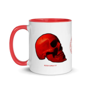 Rosso Corsa Edition Mug with Color 11oz - SkySkull Art