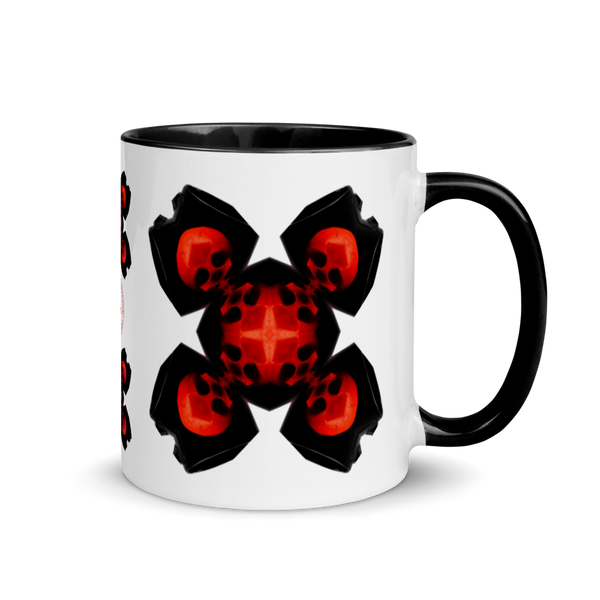 X Skulls Simple Mug with Color 11oz - SkySkull Art