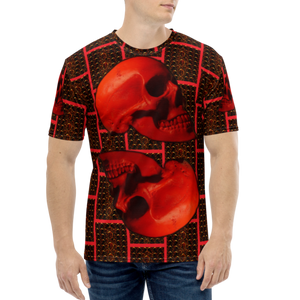 96 Red Brick  AOP T-shirt - SkySkull Art