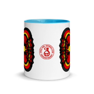 Skull World German Flag Mug with Color 11oz - SkySkull Art