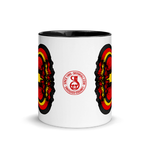 Skull World German Flag Mug with Color 11oz - SkySkull Art