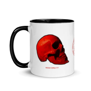 Rosso Corsa Edition Mug with Color 11oz - SkySkull Art