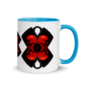 X Skull CRRR Mug with Color  11oz - SkySkull Art