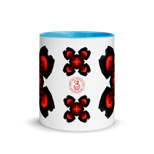 X Skulls Simple Mug with Color 11oz - SkySkull Art