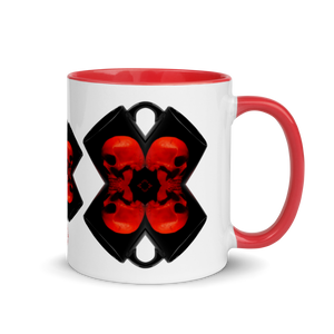 X Skull CRRR Mug with Color  11oz - SkySkull Art