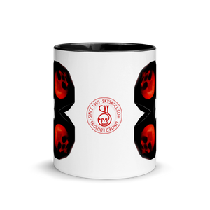 Perfect X Skulls Mug with Color - SkySkull Art