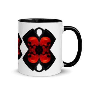 X Skull CRRR Mug with Color  11oz - SkySkull Art