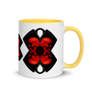 X Skull CRRR Mug with Color  11oz - SkySkull Art