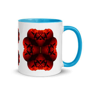 X Skulls Joined Act  Mug with Color 11oz - SkySkull Art