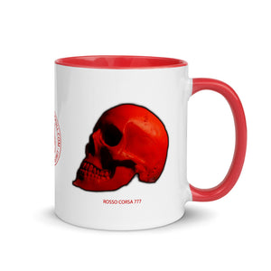 Rosso Corsa Edition Mug with Color 11oz - SkySkull Art