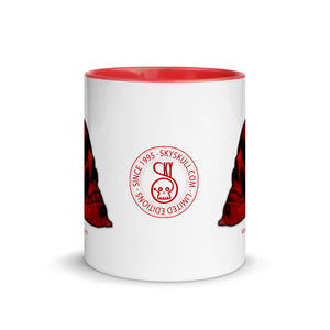 Rosso Corsa Edition Mug with Color 11oz - SkySkull Art