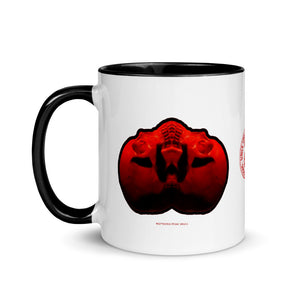 Mothoro Peak Skull Mug with Color 11oz - SkySkull Art