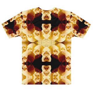 Skull Cluster Shield   AOP T-Shirt - SkySkull Art