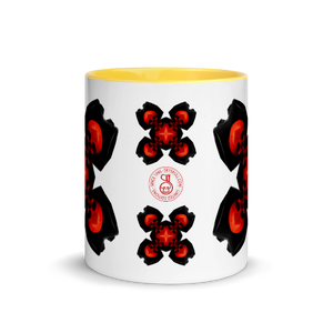 X Skulls Simple Mug with Color 11oz - SkySkull Art