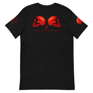 ROSSO CORSA EDITION Printed On Front, Back and both Sleeves, Unisex T Shirt - SkySkull Art