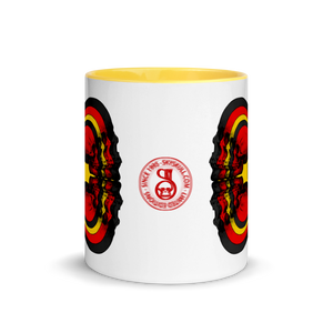 Skull World German Flag Mug with Color 11oz - SkySkull Art