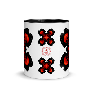 X Skulls Simple Mug with Color 11oz - SkySkull Art