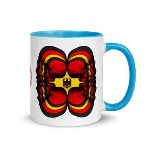 Skull World German Flag Mug with Color 11oz - SkySkull Art