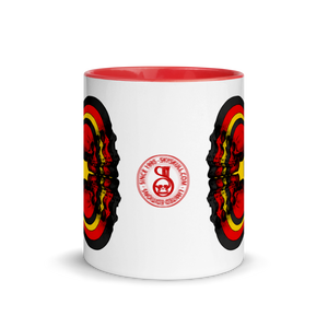 Skull World German Flag Mug with Color 11oz - SkySkull Art