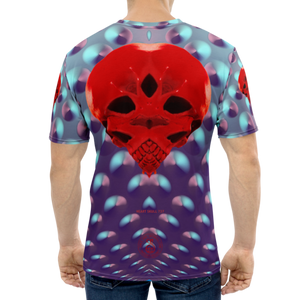 Super Heart Protector Dot  AOP T-shirt - SkySkull Art