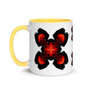 X Skulls Simple Mug with Color 11oz - SkySkull Art