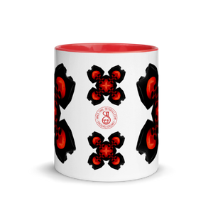 X Skulls Simple Mug with Color 11oz - SkySkull Art