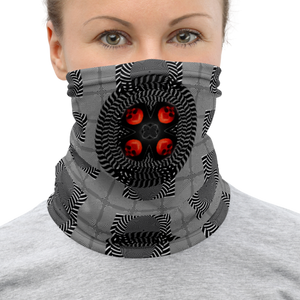 Hypnotic X Plus Skull Neck Gaiter - SkySkull Art